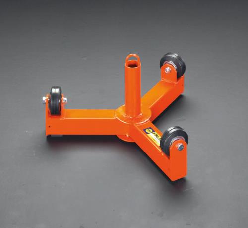 マーベル(MARVEL) 750mm ケーブルドラム用ローラー(脚部固定式) E-6702