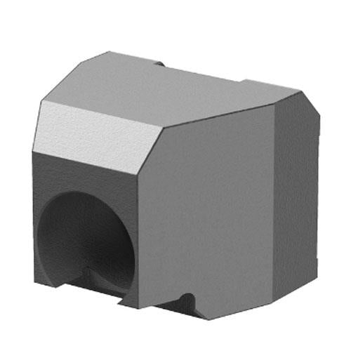 ESCO(エスコ) 28x29.5x24.5mm クランピングジョウ(EA637EV-12用 EA637EV-103