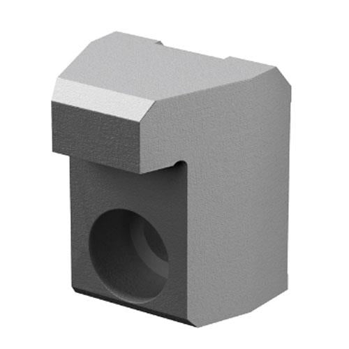 ESCO(エスコ) 28x29.5x35.5mm クランピングジョウ(EA637EV-12用 EA637EV-105