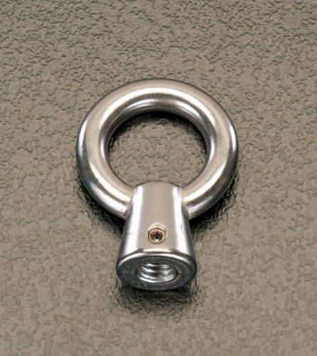 ESCO(エスコ) M10 アイナット(止ねじ付/ステンレス製) EA638BN-103