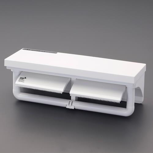 LIXIL(リクシル) ワンハンド/トイレットペーパーホルダー(棚付/2連) CF-AA64/WA