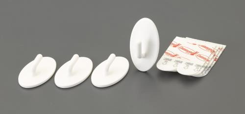 3M(スリーエム) 39x22mm 小物用フック(粘着付/アイボリー/4個) CM31-KI