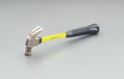 ESCO(エスコ) 340g/22x356mm 釘抜き付ハンマー(ノンスパーキング) EA642KK-1