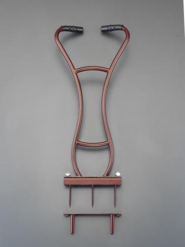 キンボシ 870mm/850mm 芝生用スパイク&パンチ 4015