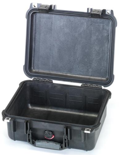 PELICANPRODUCTS(ペリカンプロダクツ) 300x225x132mm/内寸 防水ケース(黒/ウレタン無) 1400NF