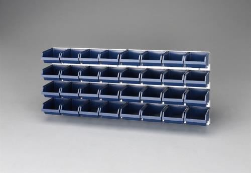 ESCO(エスコ) 1040x440mm パーツトレーセット(壁面用・32トレー付) EA661CB-32