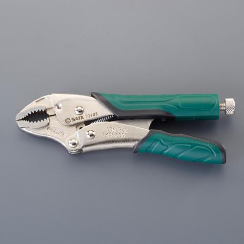 SATA Tools(サタツールズ) 186mm ロッキングプライヤー(カーブジョー) 71106