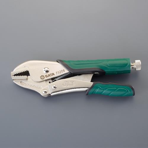 SATA Tools(サタツールズ) 170mm ロッキングプライヤー(ストレートジョー) 71205