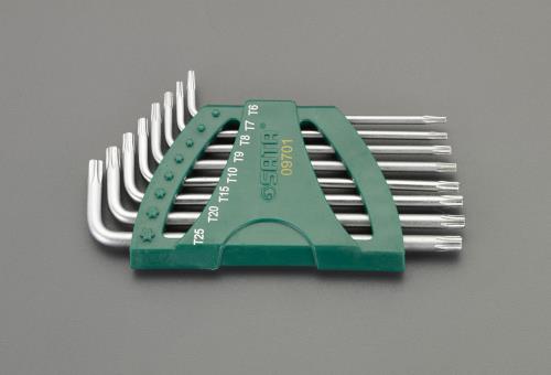 SATA Tools(サタツールズ) T 6-T25 8本組(TORX)キーレンチ 09701