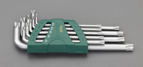 SATA Tools(サタツールズ) T10-T50 9本組(Bore Torx)キーレンチ 09702