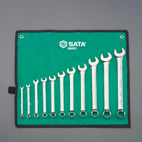 SATA Tools(サタツールズ) 1/4”-7/8” 11本組片目片口スパナ 09021