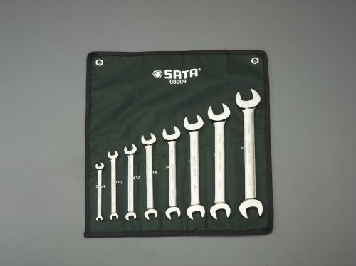 SATA Tools(サタツールズ) 8本組/5.5-24mm 両口スパナセット 08009