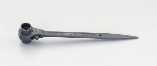 SATA Tools(サタツールズ) 12x14mm 両口ラチェットレンチ(シノ付) 47305