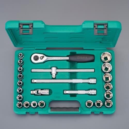 SATA Tools(サタツールズ) 1/2”DR ソケットレンチセット 09060-6