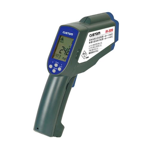 カスタム(CUSTOM) -60℃/+1600゚C 放射温度計 IR-309