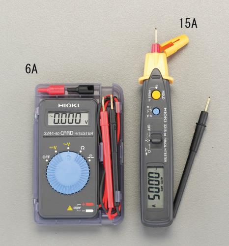 日置電機（HIOKI） デジタルテスター(ｶｰﾄﾞ型) 3244-60