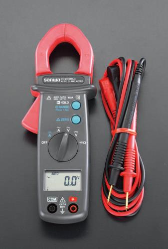 三和電気計器(sanwa) クランプメーター(デジタル・自動車用) DCM400AD