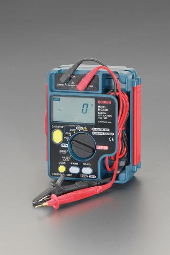 三和電気計器(sanwa) デジタル絶縁抵抗計 MG500