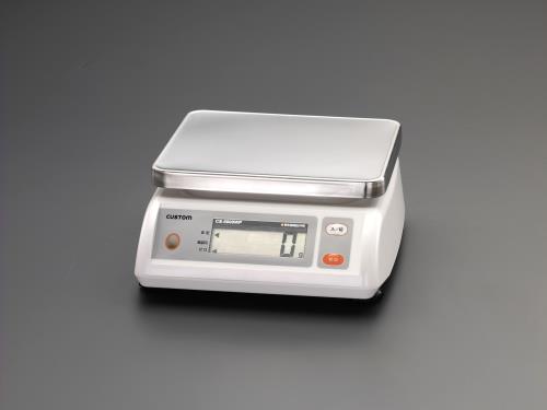 カスタム(CUSTOM) 10kg(0.005kg) 防水型デジタルはかり CS-10KWP