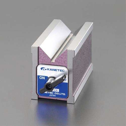 カネテック 125x60x 73mm/450N V形マグネットホルダー KVA-2A
