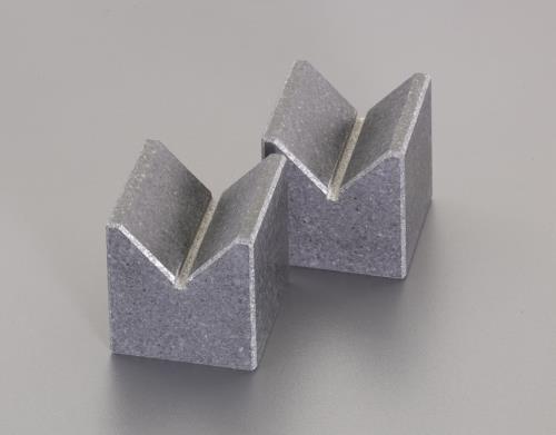新潟精機 50x 50x 50mm 精密Vブロック(石製) GV-50