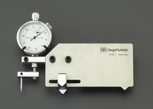 新潟精機 アンダーカットゲージ(ステンレス製) FDW-1