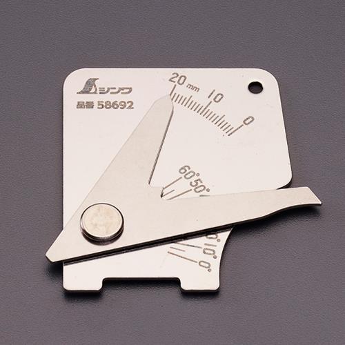 シンワ測定 溶接ゲージ(ステンレス製/軽量) 58692