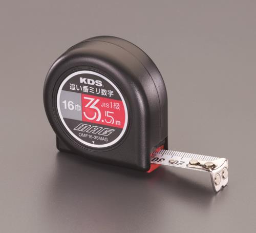 ムラテックKDS 16mmx3.5m メジャー(追い番ミリ数字) OMF16-35MAG