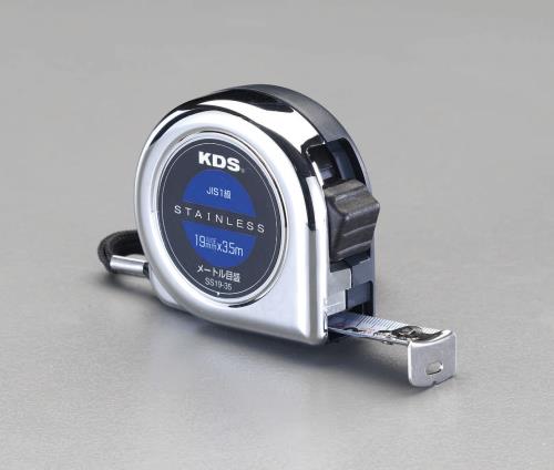 ムラテックKDS 19mmx3.5m メジャー(両面目盛/ステンレス製) SS19-35BP