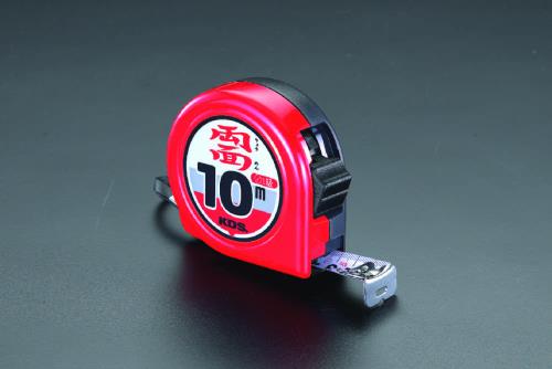 ムラテックKDS 25mmx 10m メジャー(両面目盛・ストッパー付) ZS25-10BP