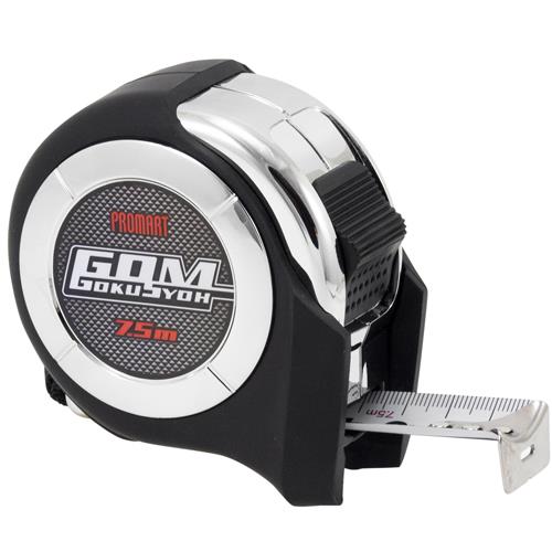 原度器(PROMART) 25mmx7.5m メジャー(ストッパー/クリップ付) GDK2575