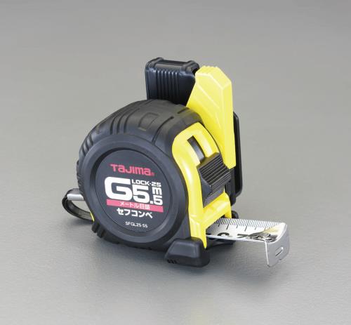 TJMデザイン(TaJIma) 25mmx5.5m メジャー(ホルダー付) SFGL25-55BL