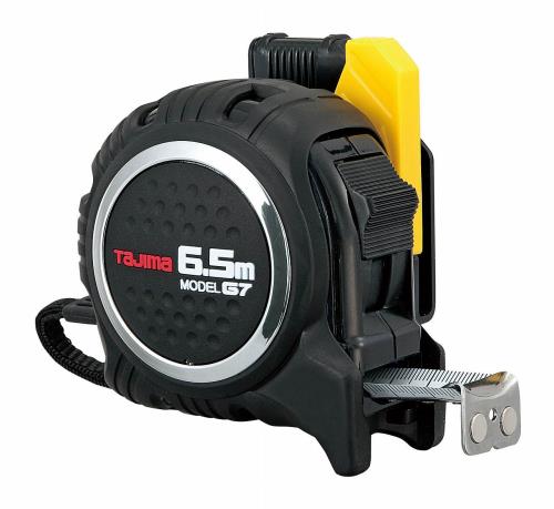 TJMデザイン(TaJIma) 25mmx6.5m メジャー(ストロングテープ・ホルダー付) SFG7LM2565