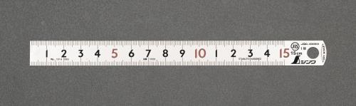 シンワ測定 150mm シルバー直尺(ピックアップスケール) 13131