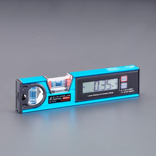 シンワ測定 220mm 充電式デジタルアルミレベル(マグネット付/防水) 75322