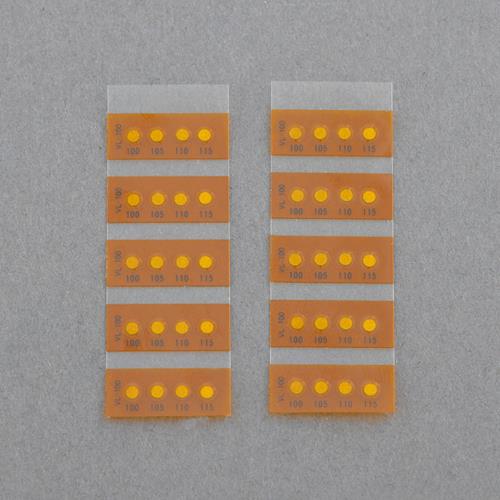 日油技研工業 180〜210℃ 示温材(真空用サーモラベル/10枚) VL-180