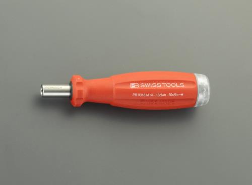 PB SWISS TOOLS(ピービースイスツールズ) 10-50cNm トルクドライバー(1/4'Hexビット用) PB8316.M10-50cNm