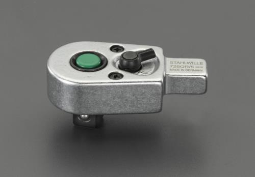 STAHLWILLE(スタビレー) 1/2'DR ラチェットヘッド(9x12mmジョイント用) 725QR/10