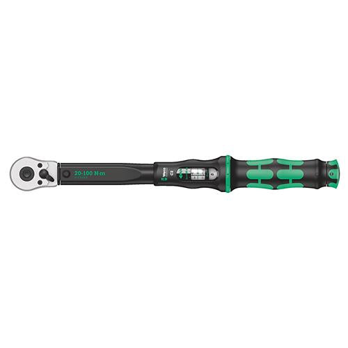Wera(ヴェラ) 20-100N.m(1/2'DR) トルクレンチ(ラチェット式) 343965