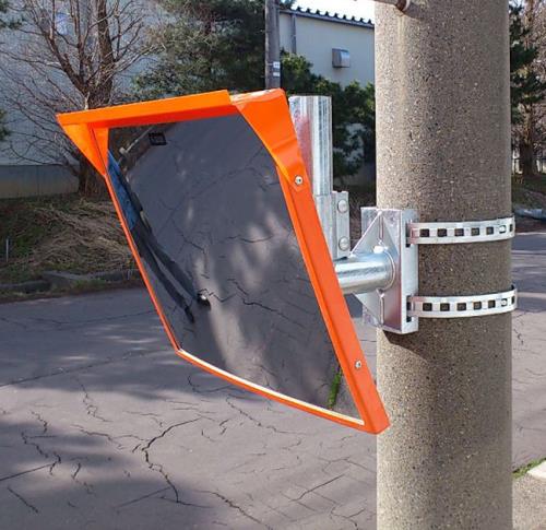 ESCO(エスコ) 500x600mm 凸面ミラー(角型・電柱用/アクリル製) EA724ZY-16
