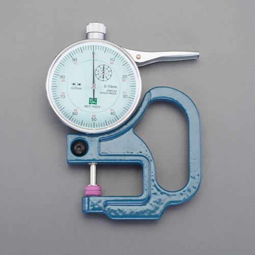 新潟精機 0-10mm シクネスゲージ(ダイヤル) WDT-10SPC
