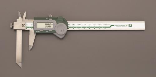 新潟精機 150mm デジタルノギス(オフセット型) GDCS-150F