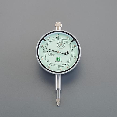 新潟精機 10mm/0.01/58mm ダイアルゲージ WDI-10KD