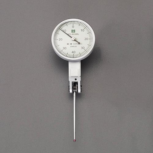 新潟精機 0.8mm/0.01/37.5mmダイアルインジケーター(ロング/ルビー WTI-8038RL