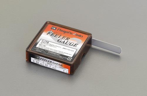 新潟精機 0.005mm/12.7mmx1m フィラゲージ(ステンレス製) SFG-005-1