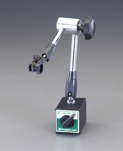 新潟精機 マグネットベースゲージホルダー(ワンタッチロック) SB-100G