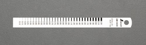 シンワ測定 0.1-2.2mm クラックスケール 58698