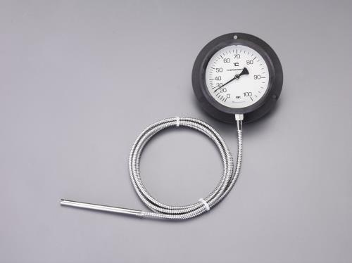 佐藤計量器製作所 0- 80℃/φ110mm 隔測温度計 VB-100P