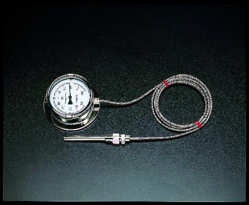 佐藤計量器製作所 0-150゚C/φ110mm 隔側温度計 LB-100S