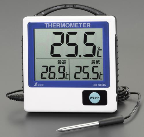 シンワ測定 デジタル最高最低温度計 73045